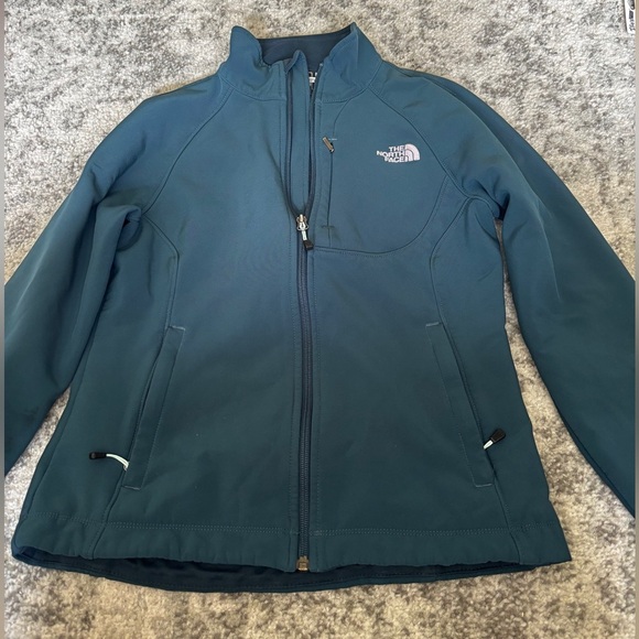 The North Face Women’s Fleece Full Zip Jacket Teal Size: Small (EUC! Like new) - Picture 2 of 6